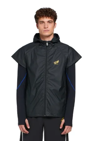 Short sleeve hooded jacket | Roberto 