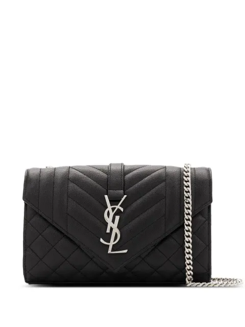 Saint Laurent envelope matelassé shoulder bag