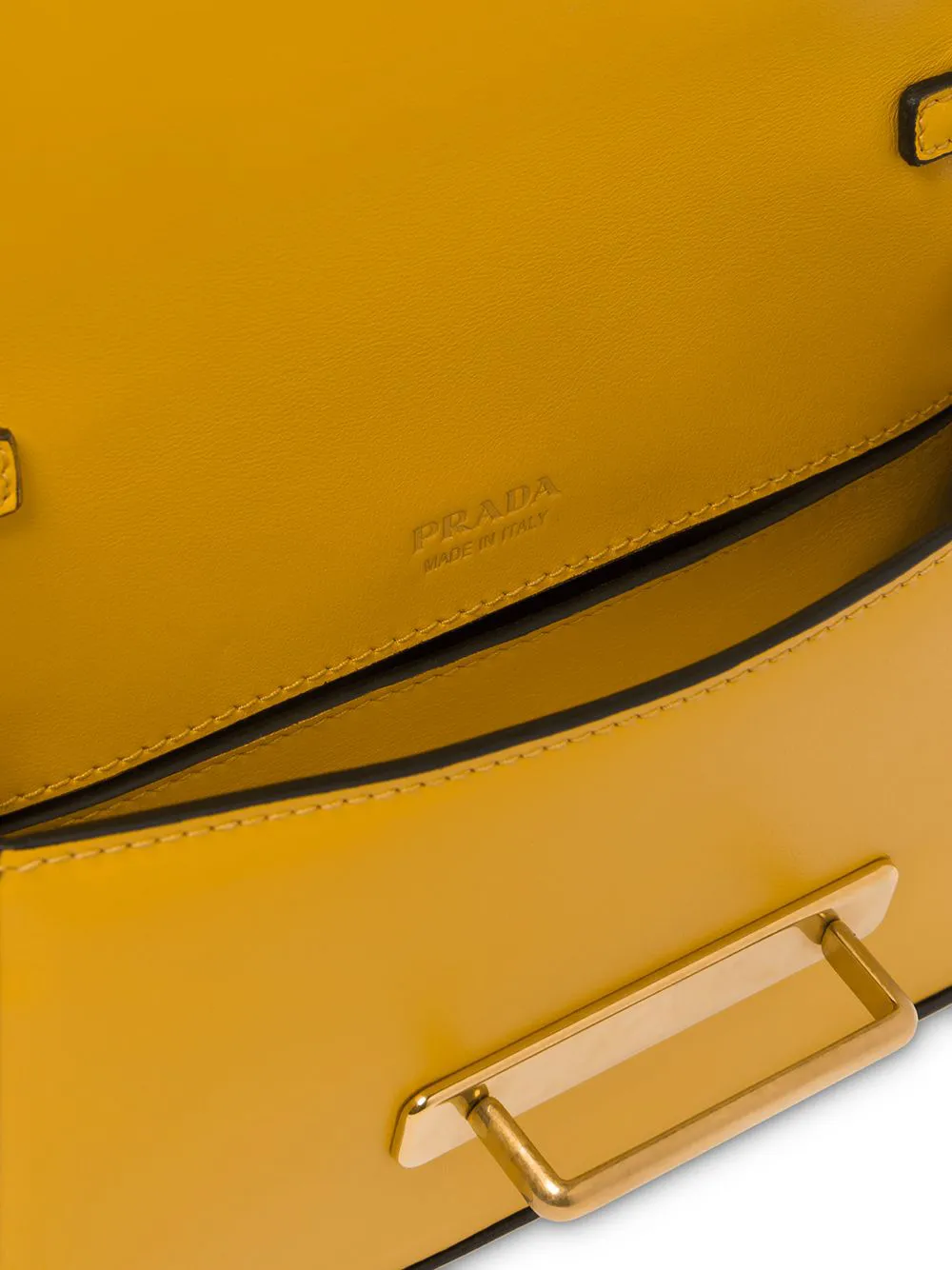 prada cahier yellow