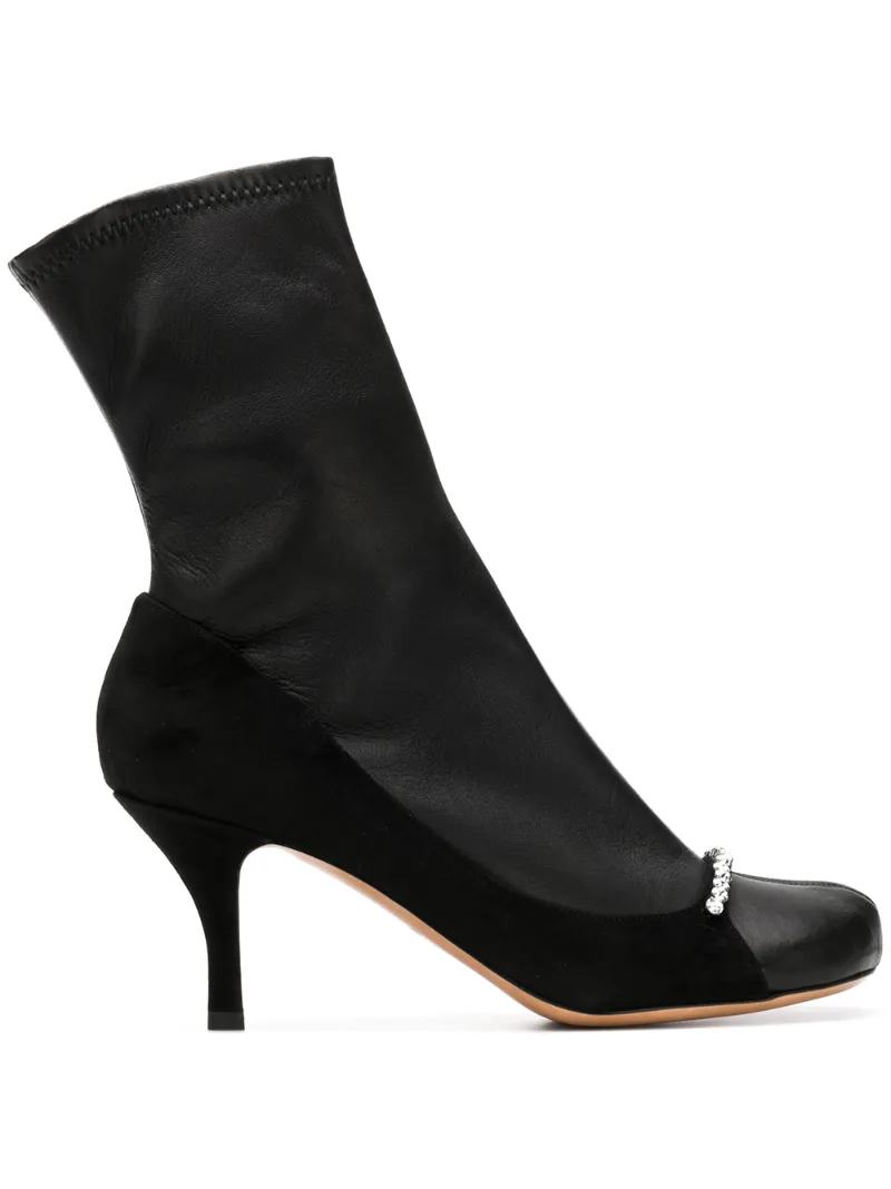 Valentino ботильоны с декором