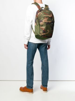 camouflage print backpack展示图