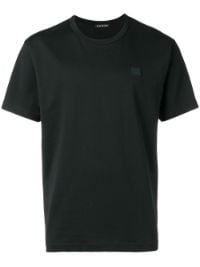 ＜Farfetch＞ Acne Studios Nash Face Tシャツ - ブラック画像