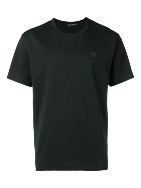 Acne Studios face-patch crew neck T-shirt