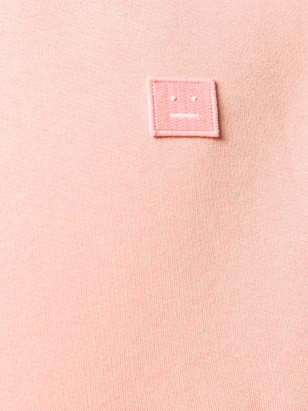 acne studios pink ferris face hoodie