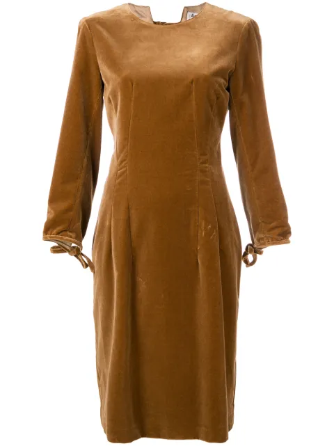 Acne Studios velvet midi dress