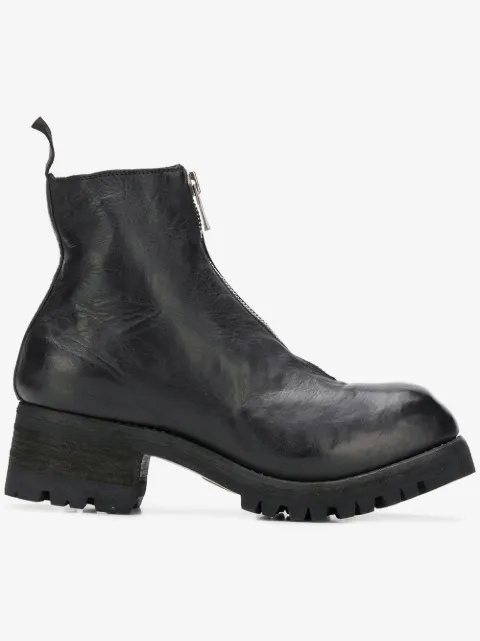 Guidi botas con cierre en la parte delantera