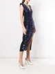 David Koma Plexi beaded dress