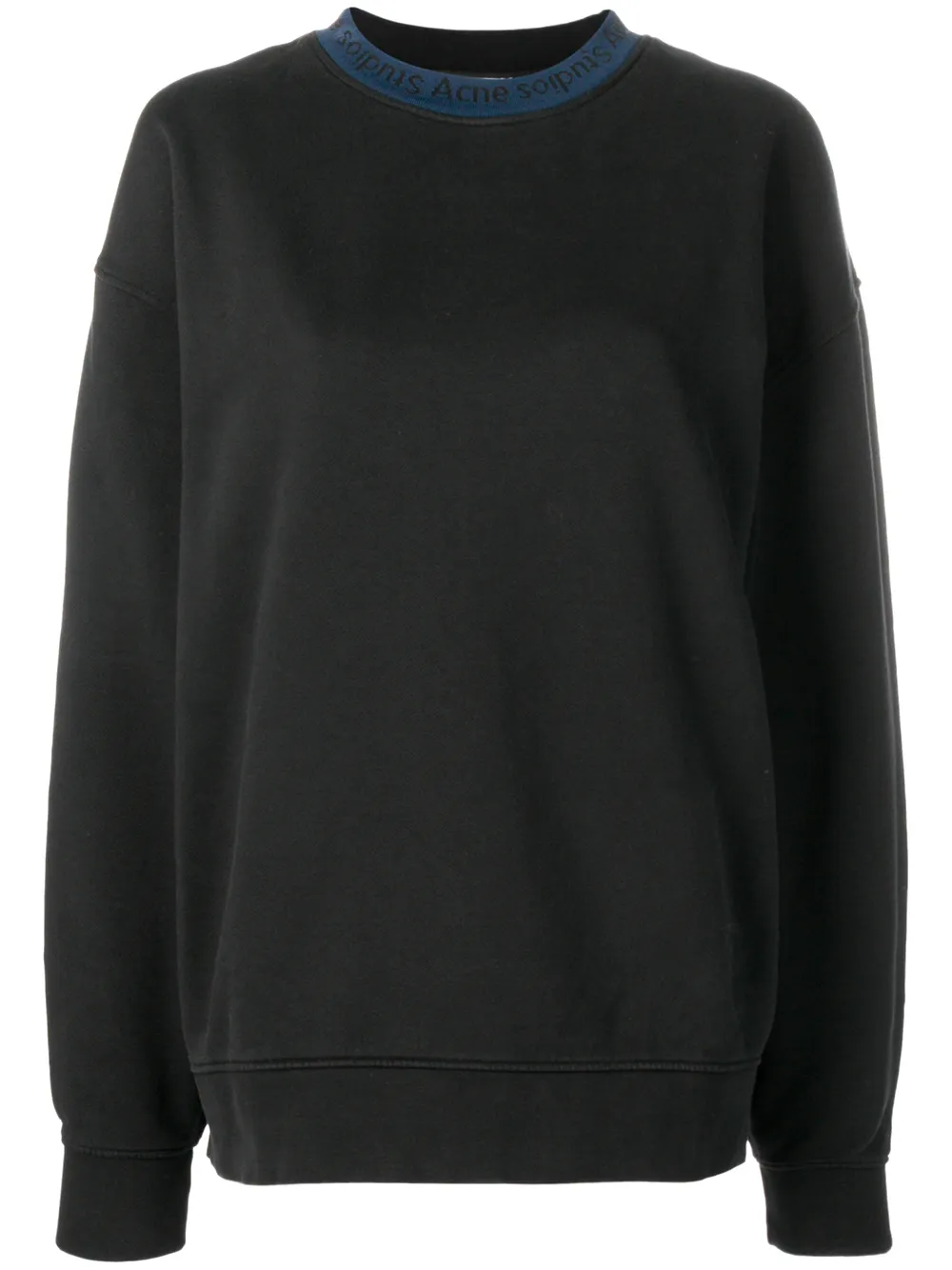 acne studios yana cotton sweatshirt