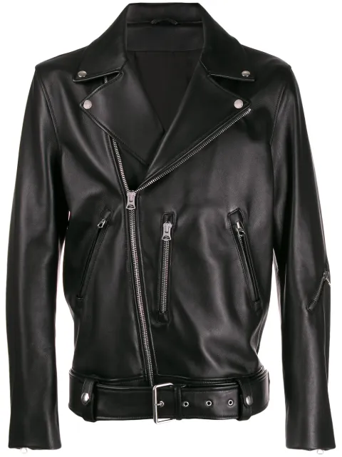 acne studios nate leather jacket