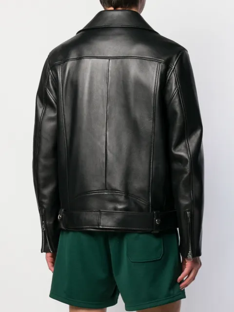 acne nate leather jacket