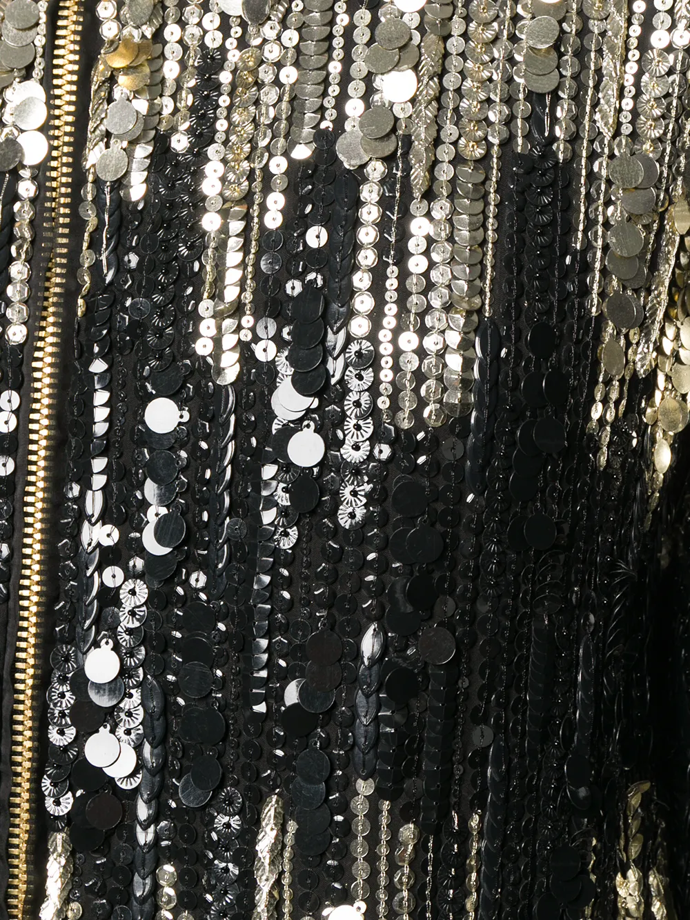 Alberta Ferretti embellished coat Goud