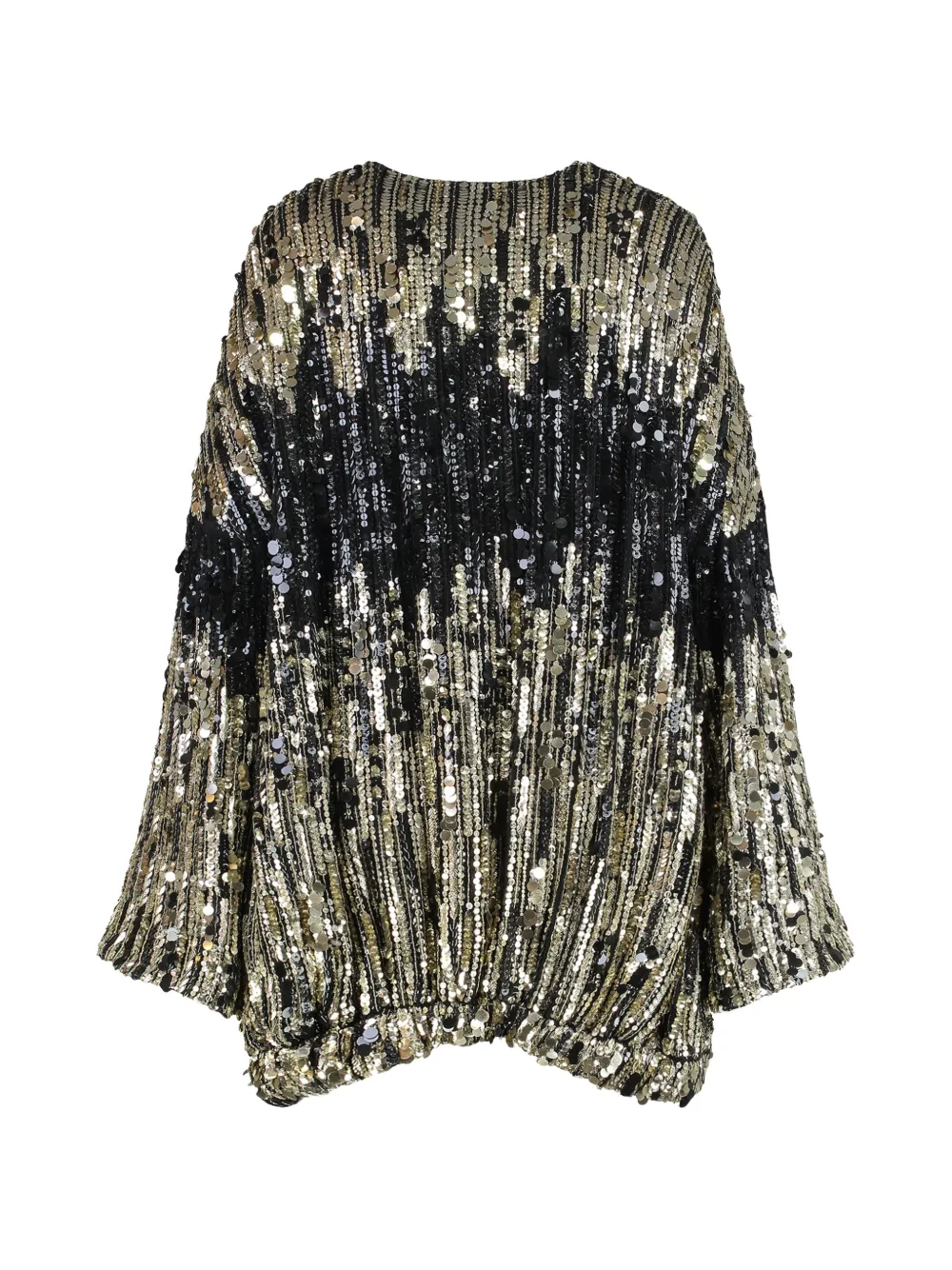 Alberta Ferretti embellished coat Goud