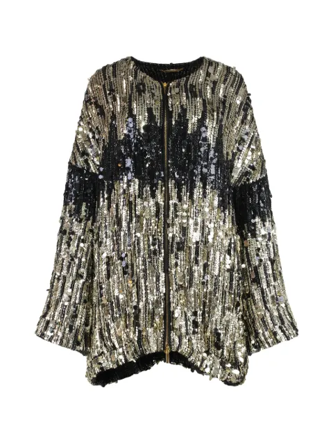 Alberta Ferretti sequin-embellished mini dress