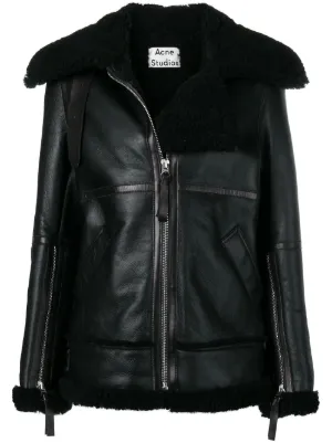 Fårskinnsjackor från Acne Studios Dam Farfetch Fårskinnsjackor från Acne Studios Dam Farfetch