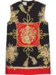 الصورة 1 من Gucci Tunic top with flowers and tassels