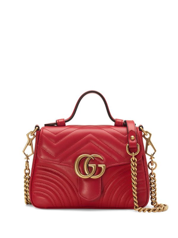 gucci marmont bag red
