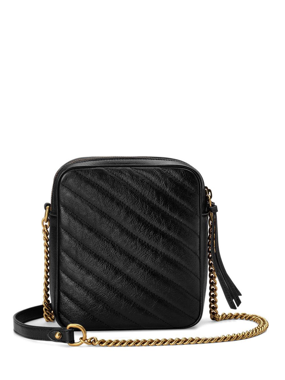 Gg marmont tall clearance chevron leather crossbody bag