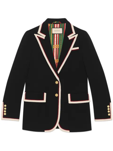 gucci stretch viscose jacket