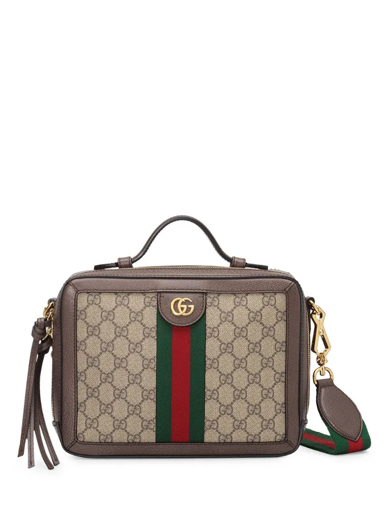 Gucci - Ophidia small GG shoulder bag - women - Canvas/Leather ...