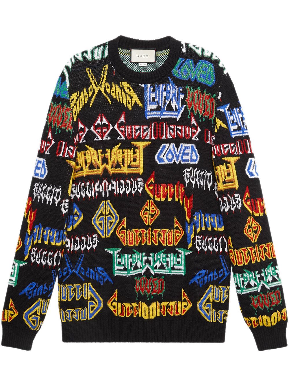 Gucci Metal Mix Wool Sweater - Farfetch