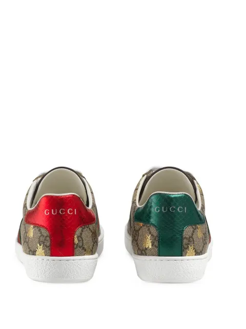 gucci supreme bee shoes