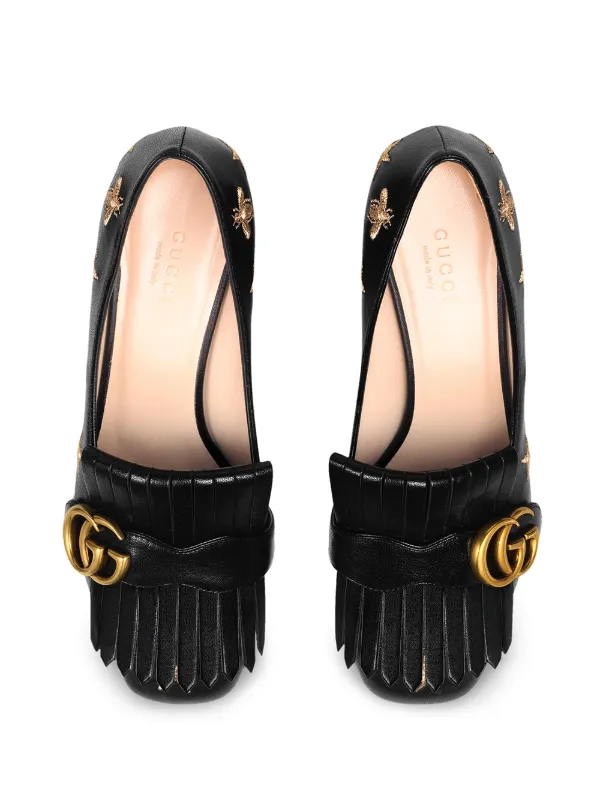 mid heel ballet pumps