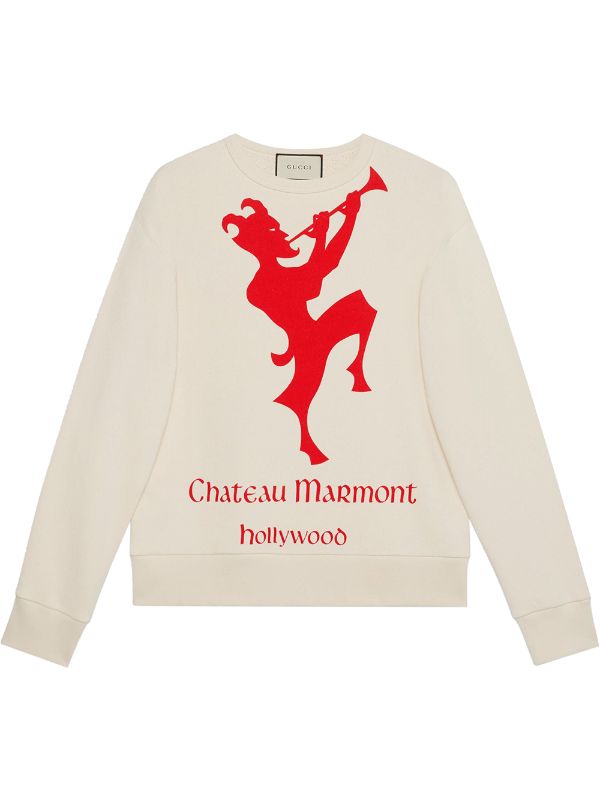 Gucci Sweatshirt With Chateau Marmont 