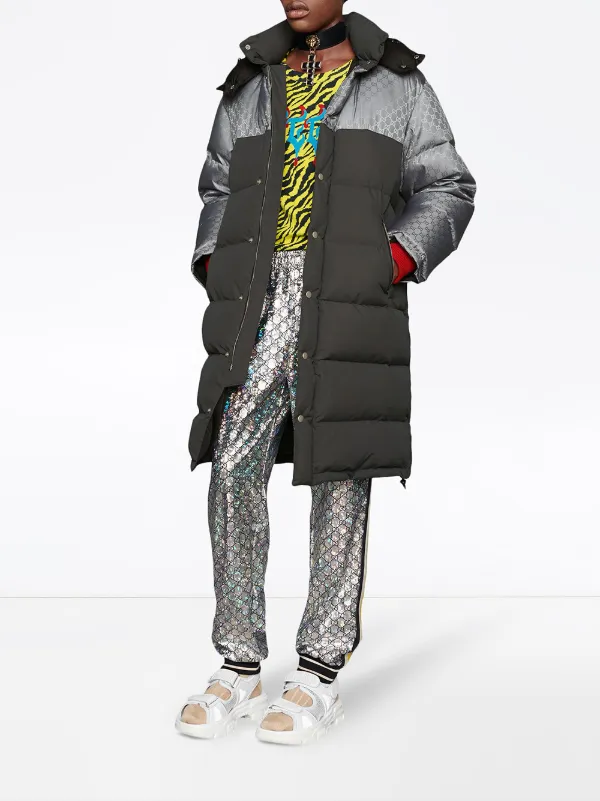 gg jacquard nylon jacket