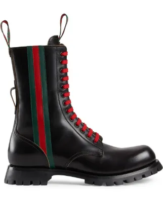 gucci combat boot
