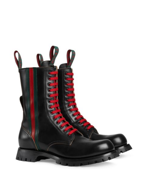 gucci combat boots