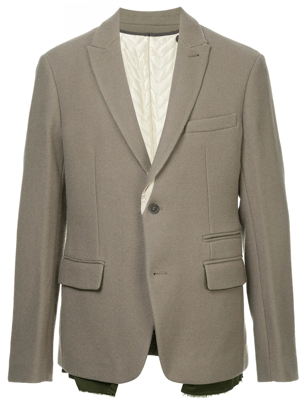 Haider Ackermann single-breasted blazer | Neutrals | Image 1