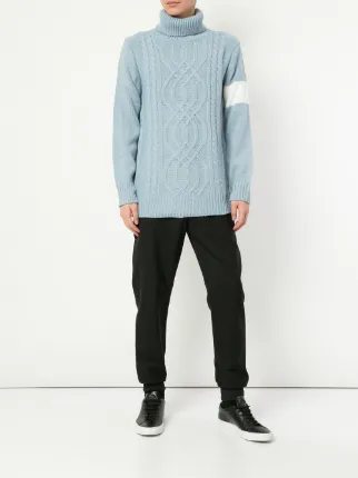 cable knit sweater展示图