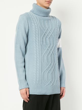 cable knit sweater展示图