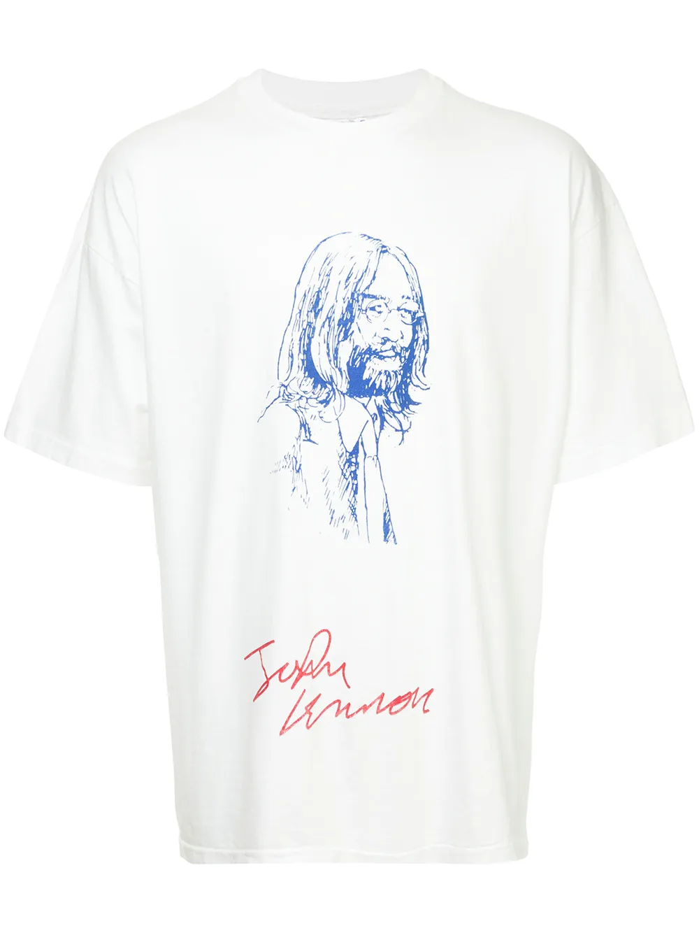 Fake Alpha Vintage Playera Con Estampado De John Lennon Farfetch