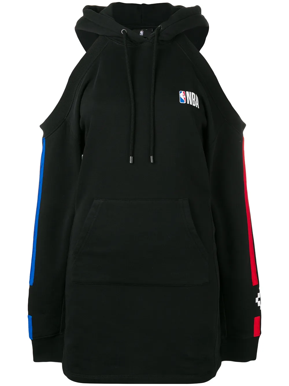 COUNTY OF MILAN Abito con spalle scoperte Marcelo Burlon County of Milan X NBA - Nero