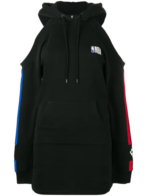 COUNTY OF MILAN Kleid mit NBA-Print