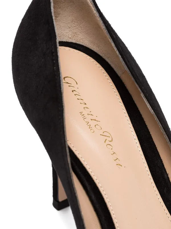 Gianvito Rossi ポインテッドトゥ パンプス | ブラック | FARFETCH JP