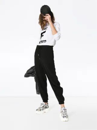 the F word long sleeve cotton T-shirt展示图