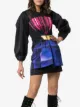 Mary Katrantzou diamond glaze drawstring waist dress