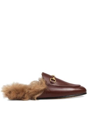 gucci furry slippers