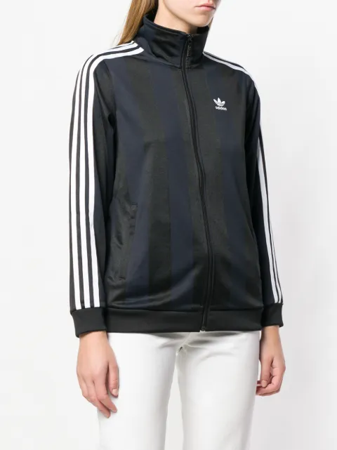 adidas striped track jacket