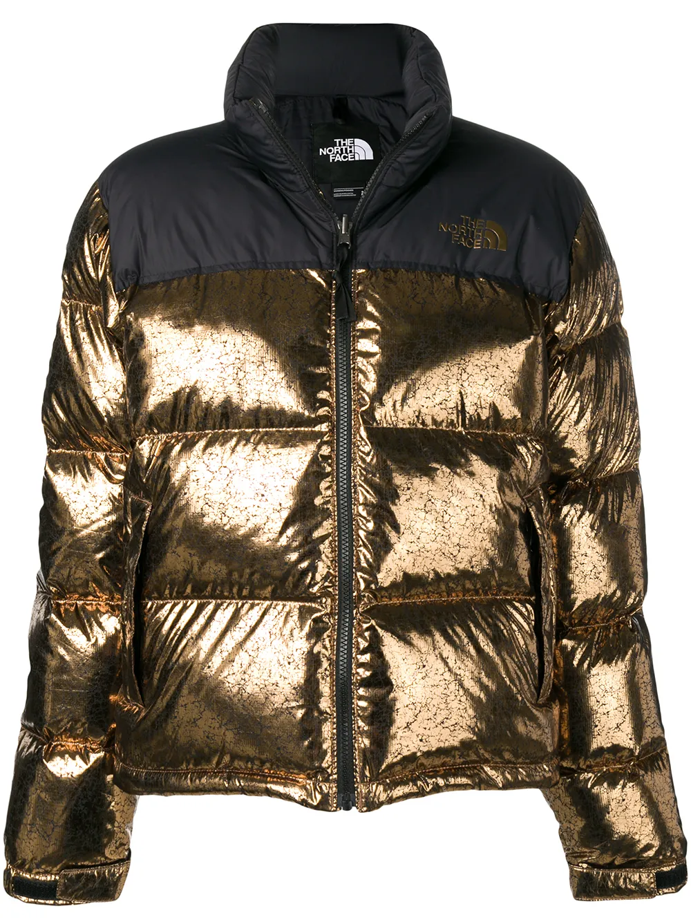metallic north face