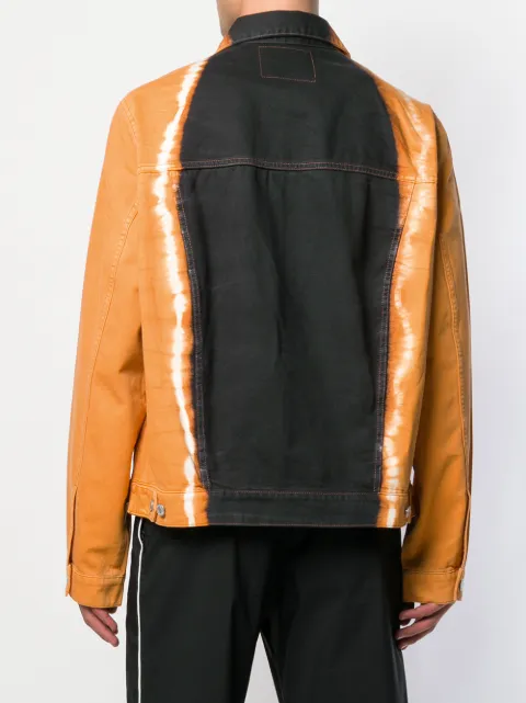 Martine Rose Färgad Jeansjacka Farfetch Martine Rose Färgad Jeansjacka Farfetch