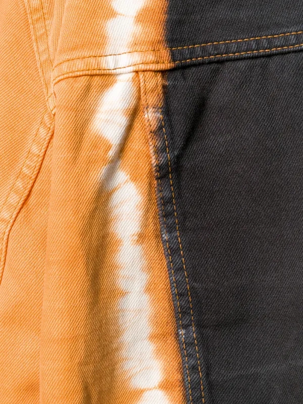 Martine Rose Färgad Jeansjacka Farfetch Martine Rose Färgad Jeansjacka Farfetch