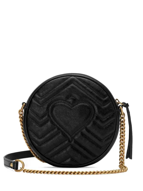 gucci purse with heart on back