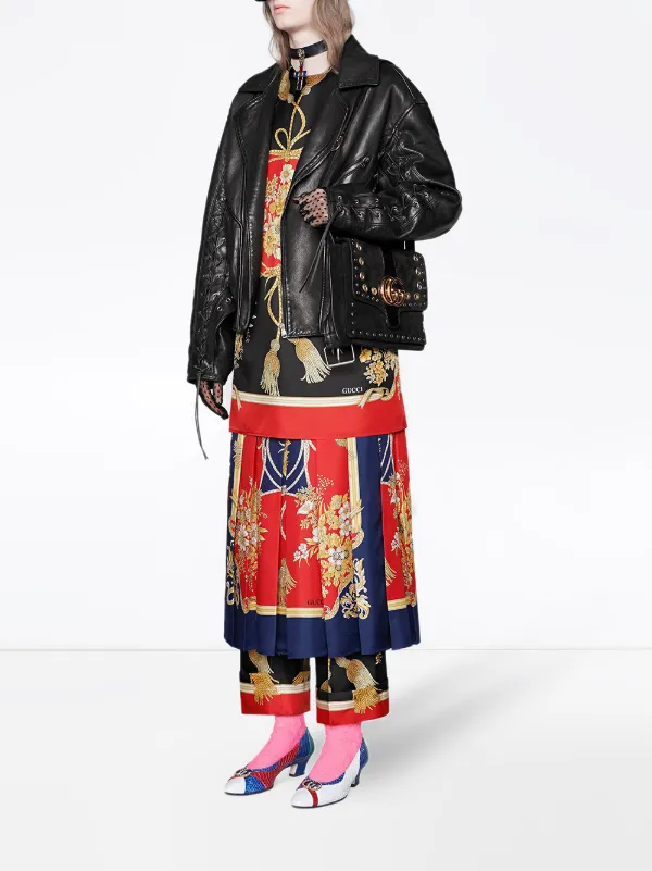 gucci flower pants