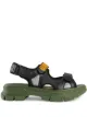 Image 1 of Gucci Leather and mesh sandals