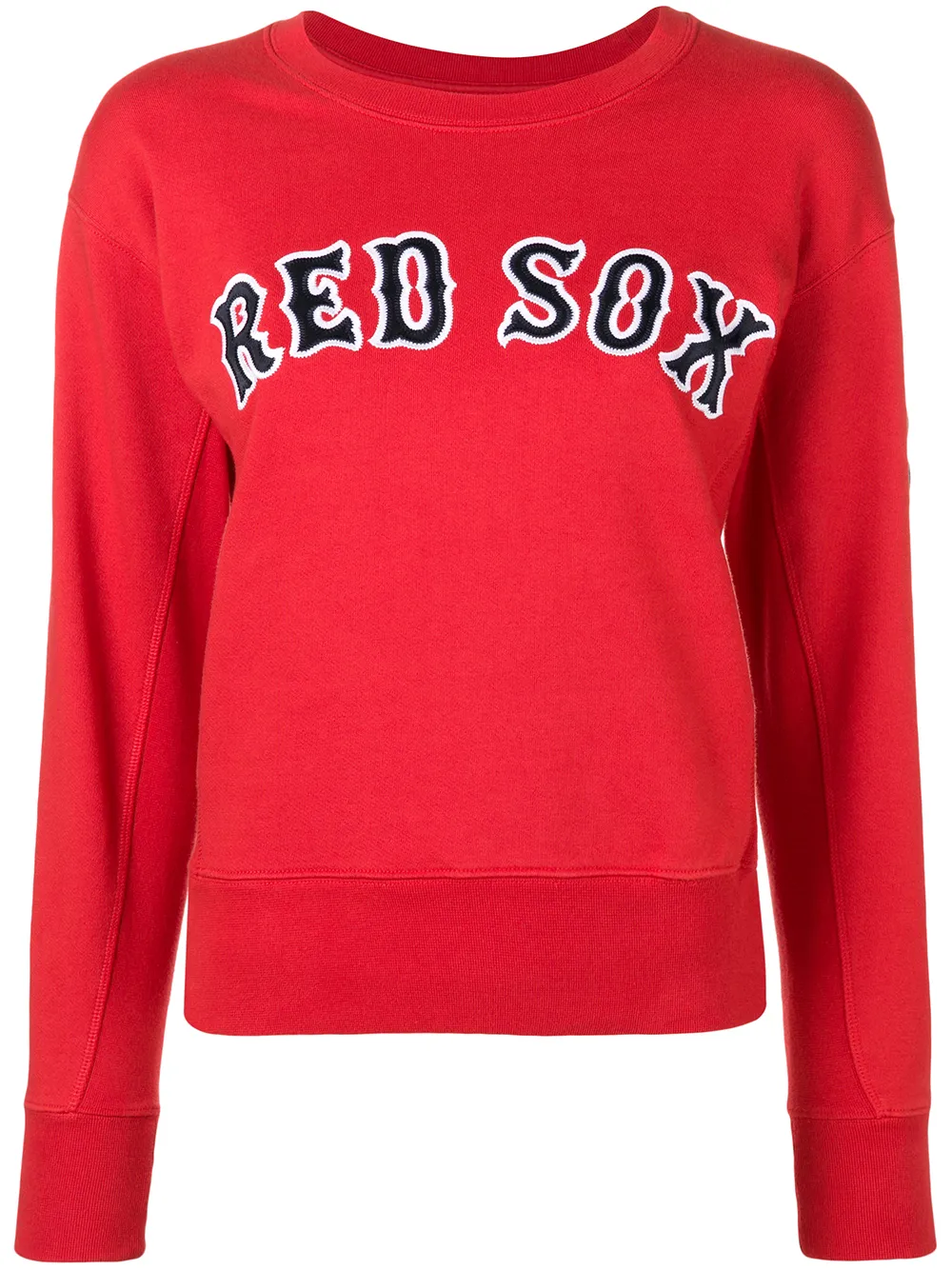 COUNTY OF MILAN Felpa MARCELO BURLON COUNTY OF MILAN X MLB - Rosso