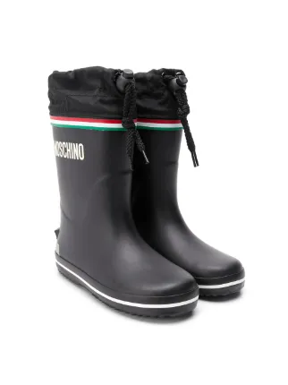 moschino wellies