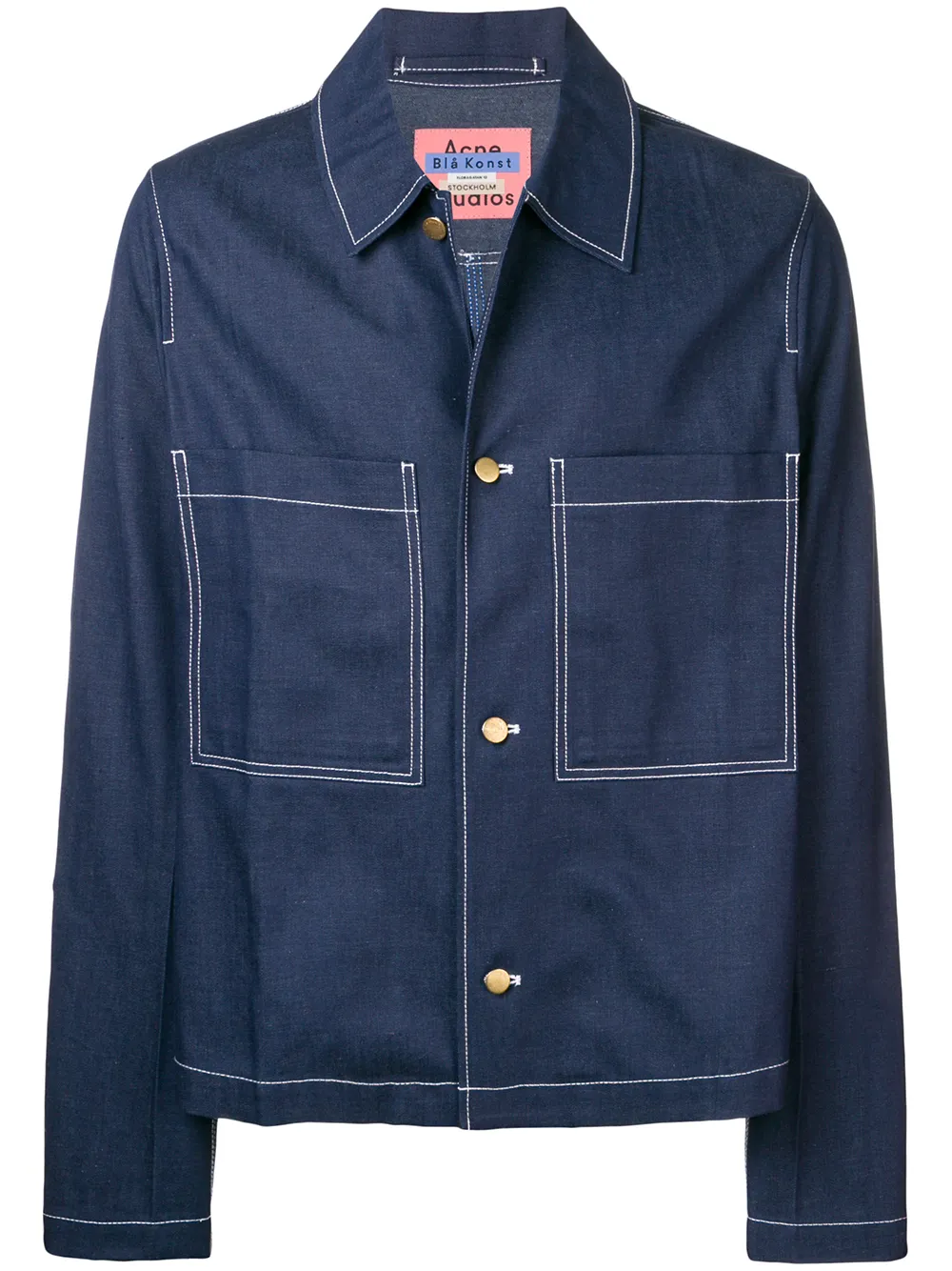 Acne studios カバーオール ジャケット 柄物